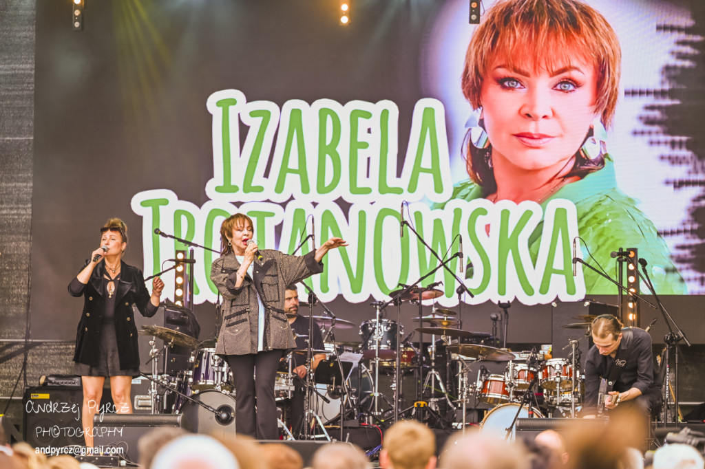 Izabela Trojanowska na Festiwalu Dwóch Rzek w Ujściu