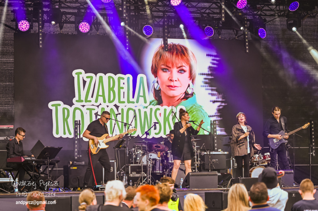 Izabela Trojanowska na Festiwalu Dwóch Rzek w Ujściu