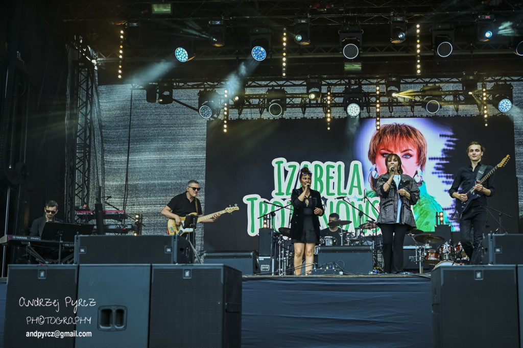 Izabela Trojanowska na Festiwalu Dwóch Rzek w Ujściu
