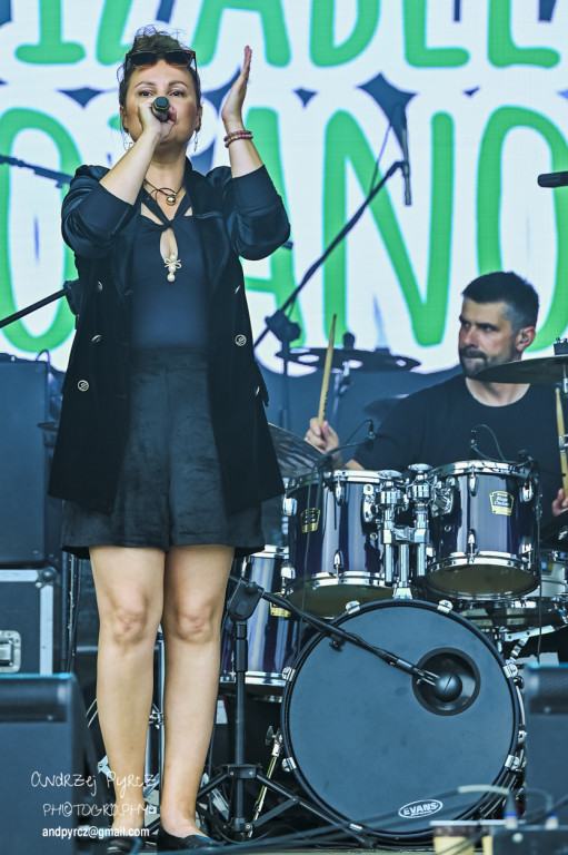 Izabela Trojanowska na Festiwalu Dwóch Rzek w Ujściu