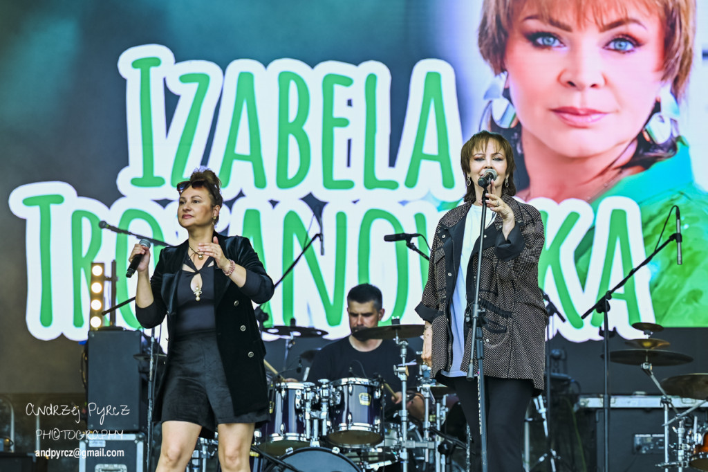 Izabela Trojanowska na Festiwalu Dwóch Rzek w Ujściu
