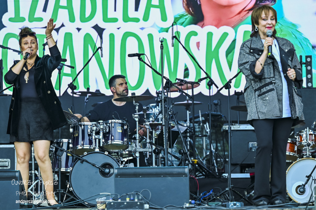 Izabela Trojanowska na Festiwalu Dwóch Rzek w Ujściu
