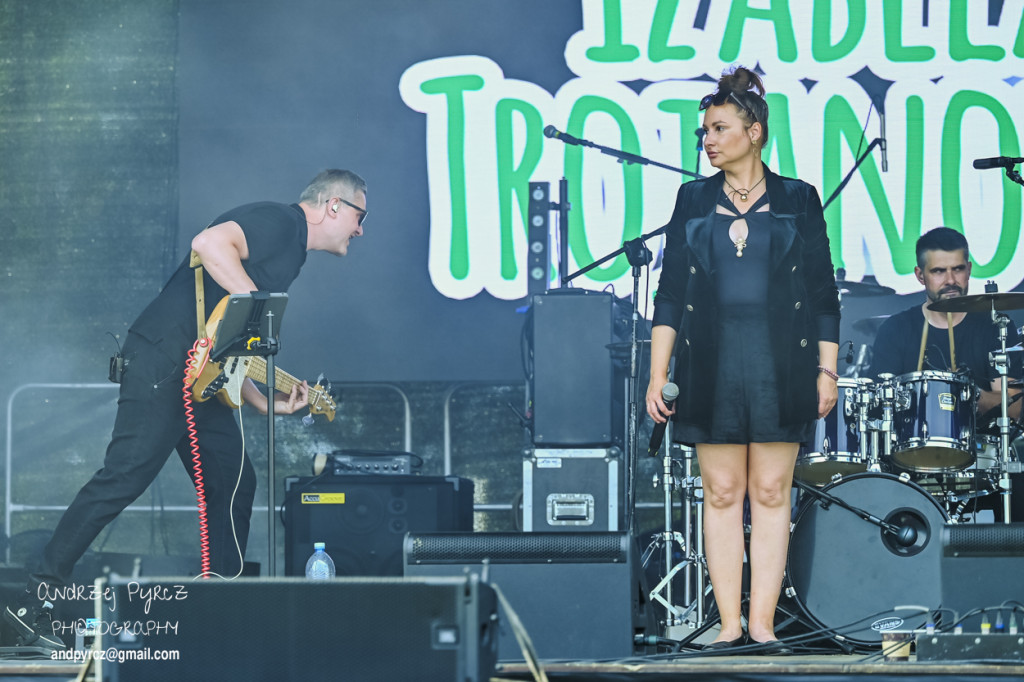 Izabela Trojanowska na Festiwalu Dwóch Rzek w Ujściu