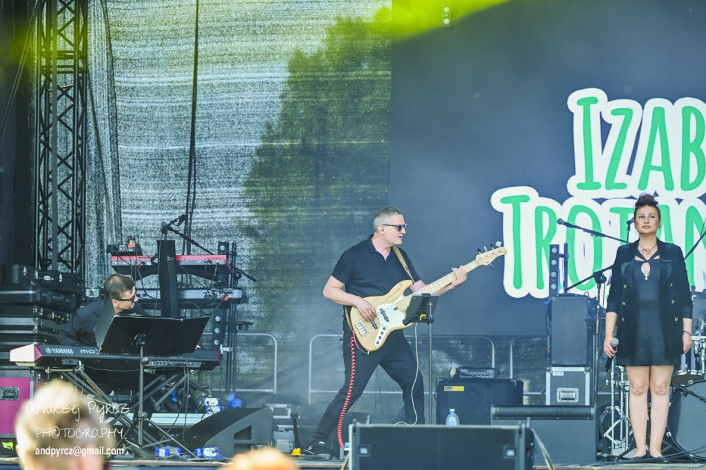 Izabela Trojanowska na Festiwalu Dwóch Rzek w Ujściu