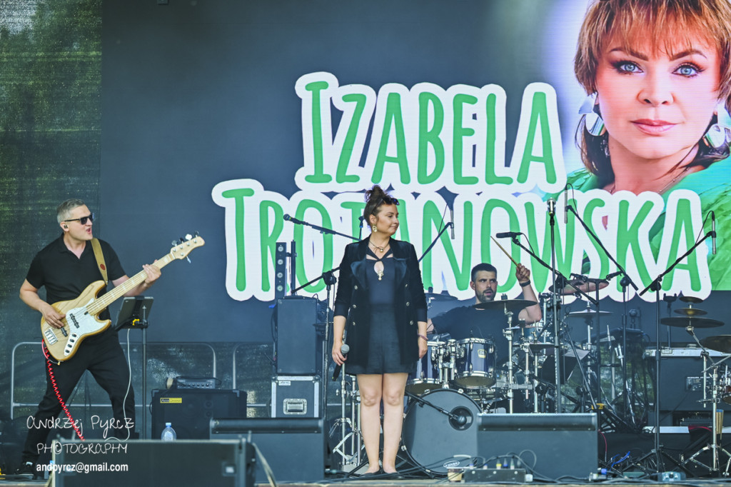 Izabela Trojanowska na Festiwalu Dwóch Rzek w Ujściu