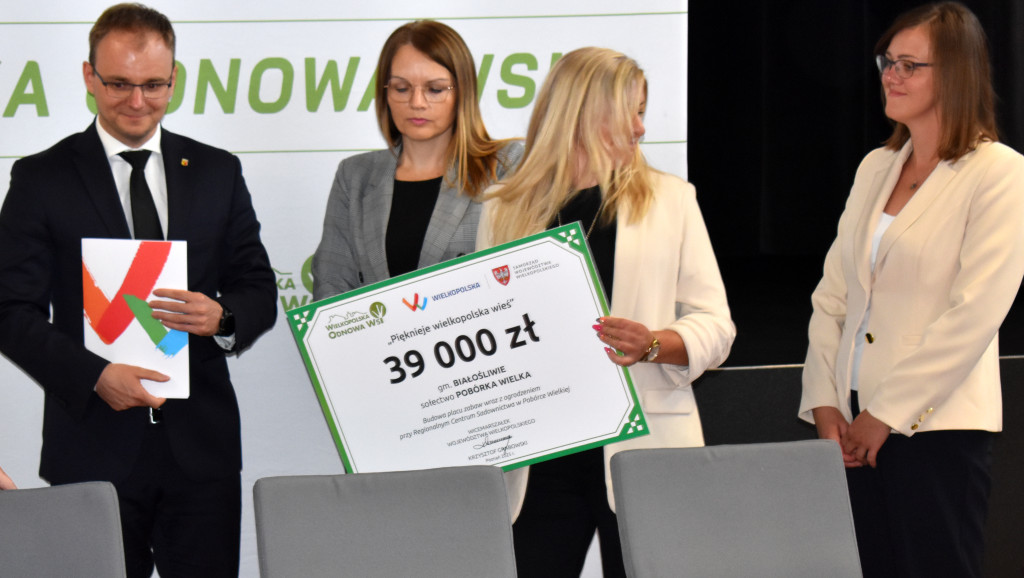 Pięknieje Wielkopolska Wieś 2025 - podpisanie umów