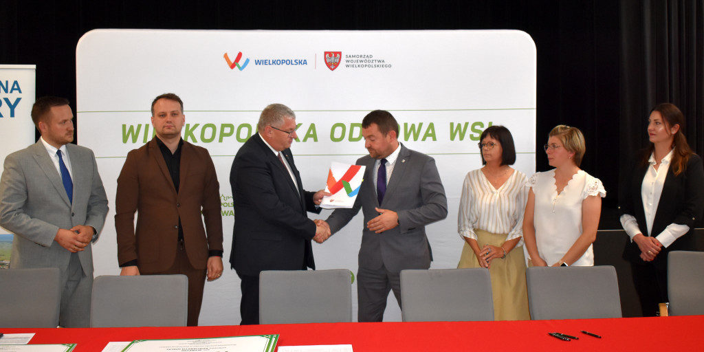 Pięknieje Wielkopolska Wieś 2025 - podpisanie umów
