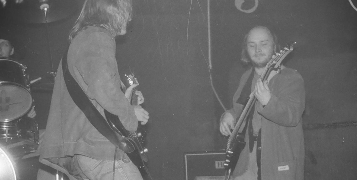 Koncert grupy Ptaaki w kawiarni Natalia w Pile - 1994