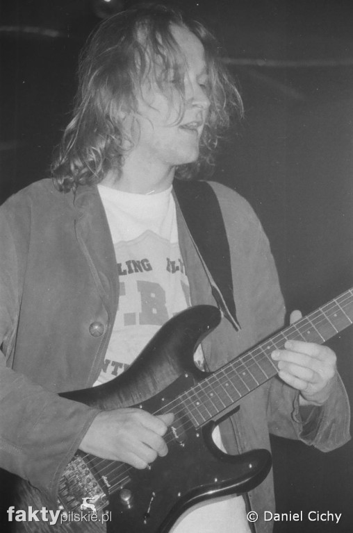 Koncert grupy Ptaaki w kawiarni Natalia w Pile - 1994