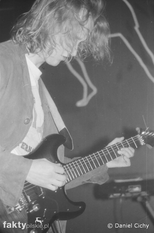 Koncert grupy Ptaaki w kawiarni Natalia w Pile - 1994
