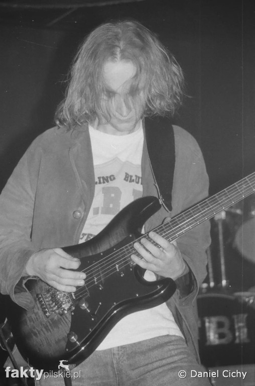 Koncert grupy Ptaaki w kawiarni Natalia w Pile - 1994