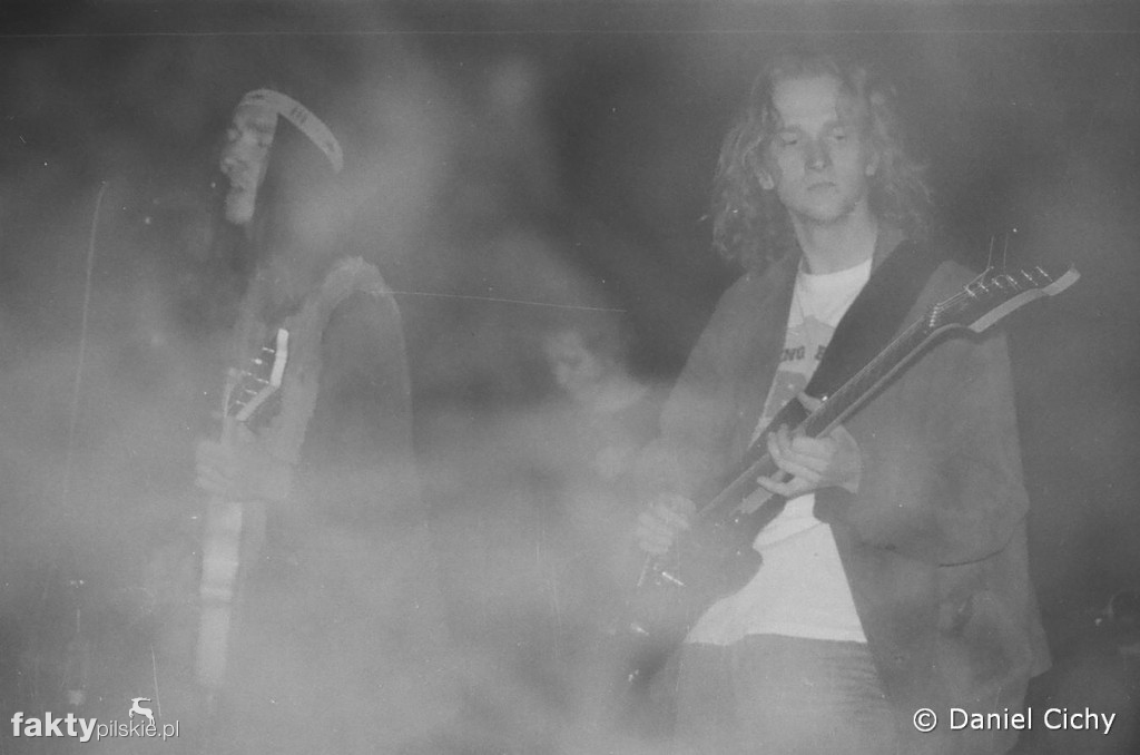 Koncert grupy Ptaaki w kawiarni Natalia w Pile - 1994
