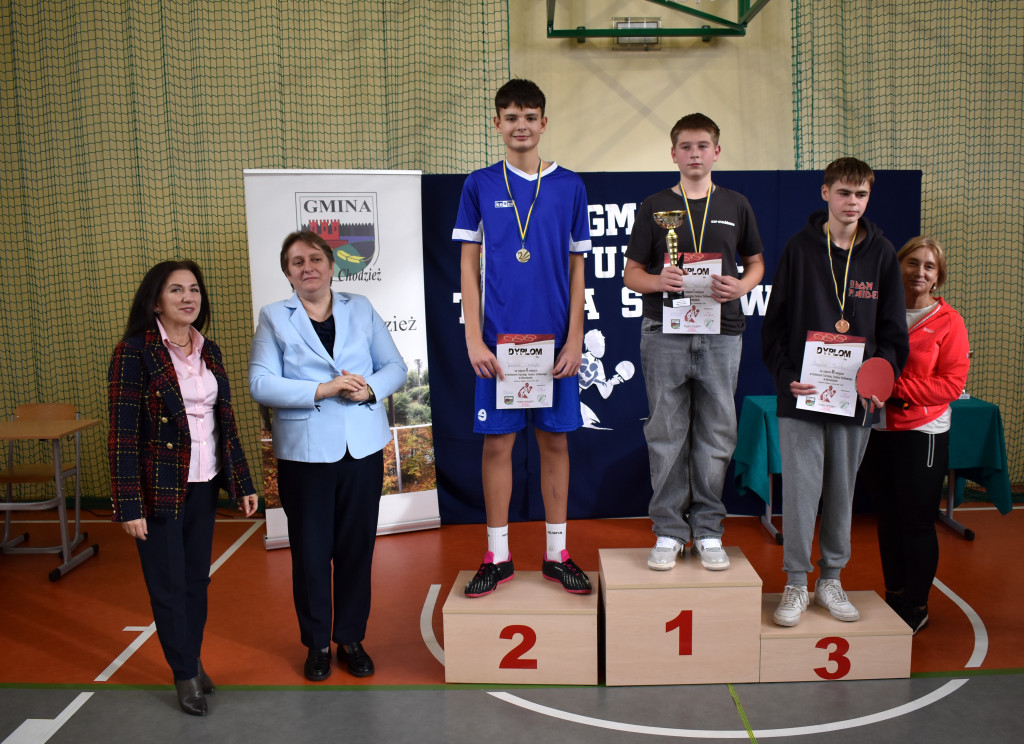  Gminny Turniej Tenisa Stołowego w Strzelcach
