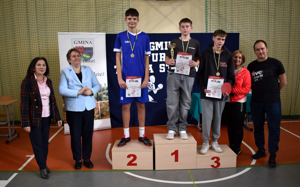  Gminny Turniej Tenisa Stołowego w Strzelcach