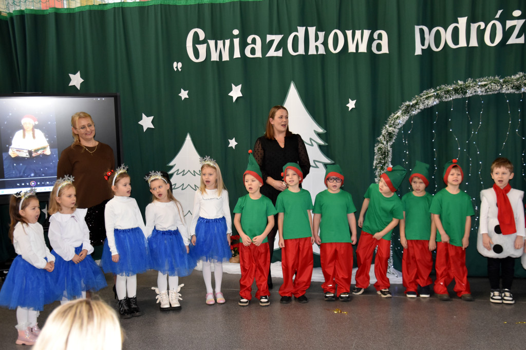 Gwiazdkowa podróż do świąt w SP w Strzelcach