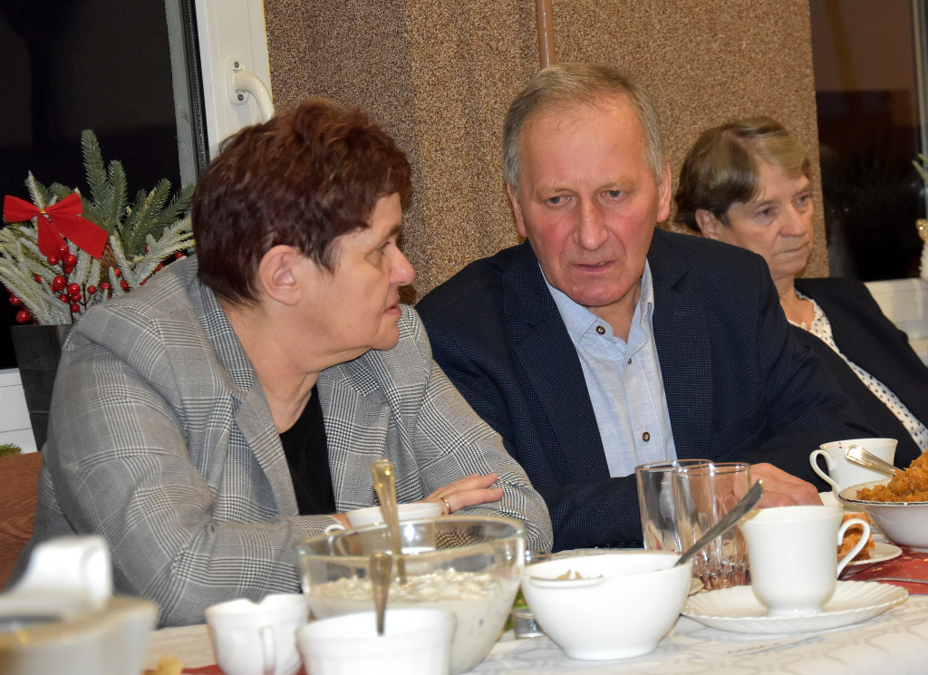 Wigilia sąsiedzka Stowarzyszenia Motyl w Podaninie
