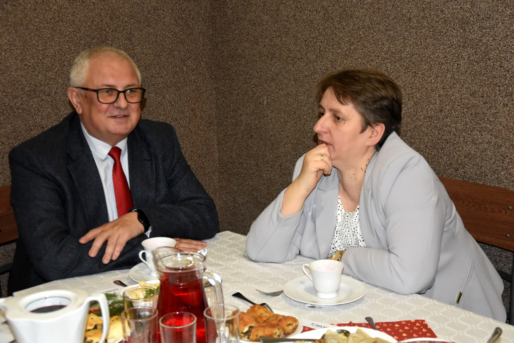 Wigilia sąsiedzka Stowarzyszenia Motyl w Podaninie