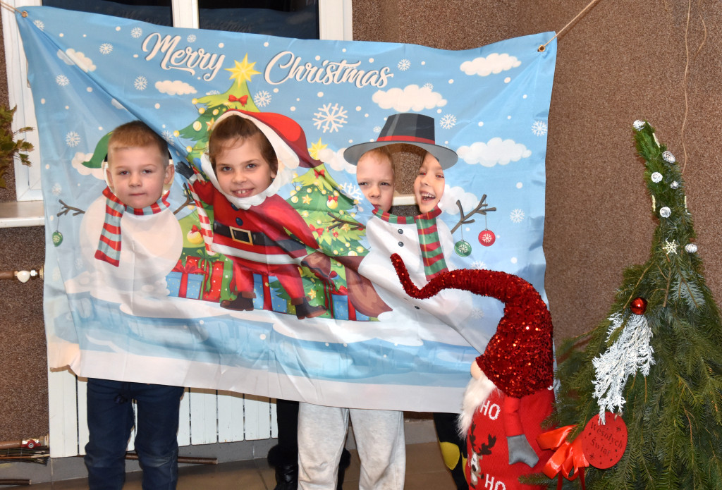 Wigilia sąsiedzka Stowarzyszenia Motyl w Podaninie