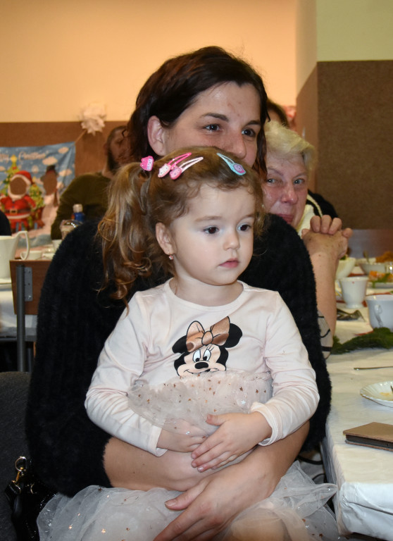 Wigilia sąsiedzka Stowarzyszenia Motyl w Podaninie