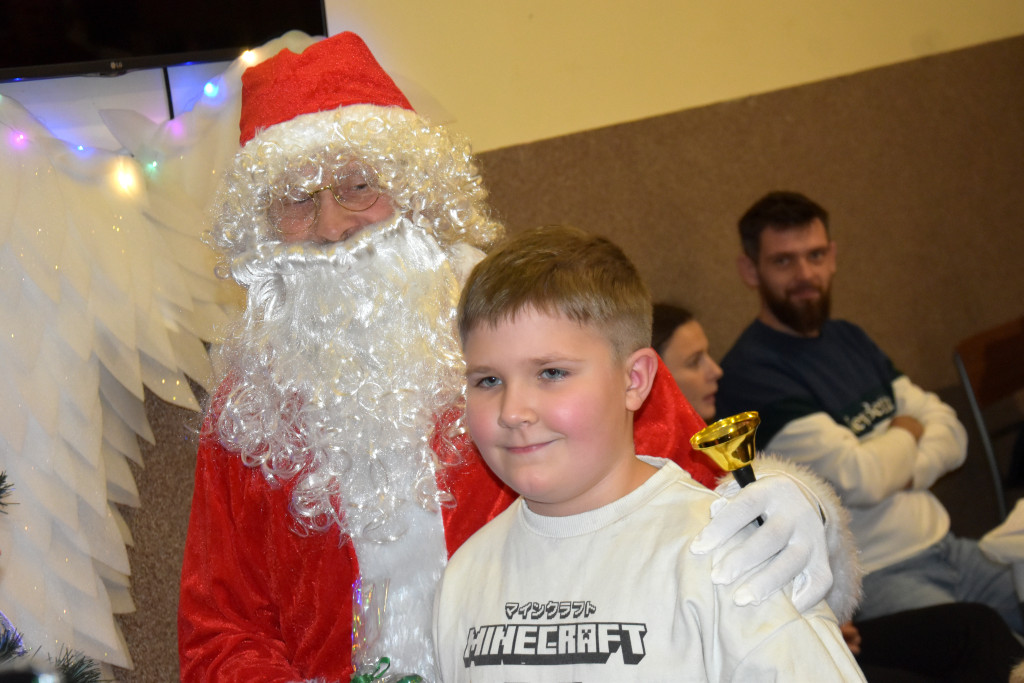 Wigilia sąsiedzka Stowarzyszenia Motyl w Podaninie