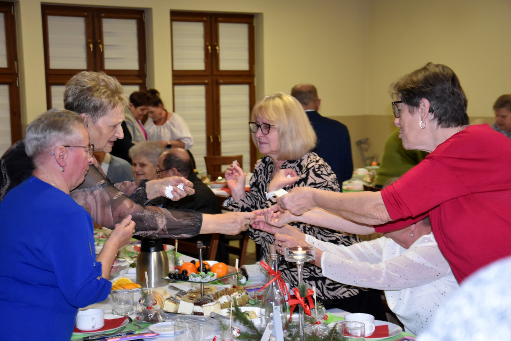 Spotkanie opłatkowe w Strzelcach