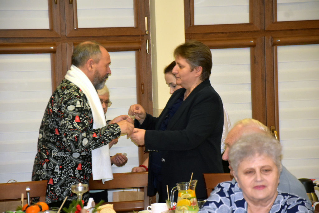 Spotkanie opłatkowe w Strzelcach