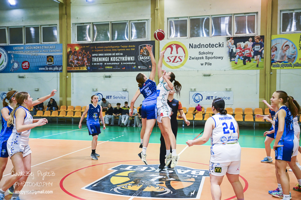 Jet Service Basket Piła vs Basket Team Suchy Las