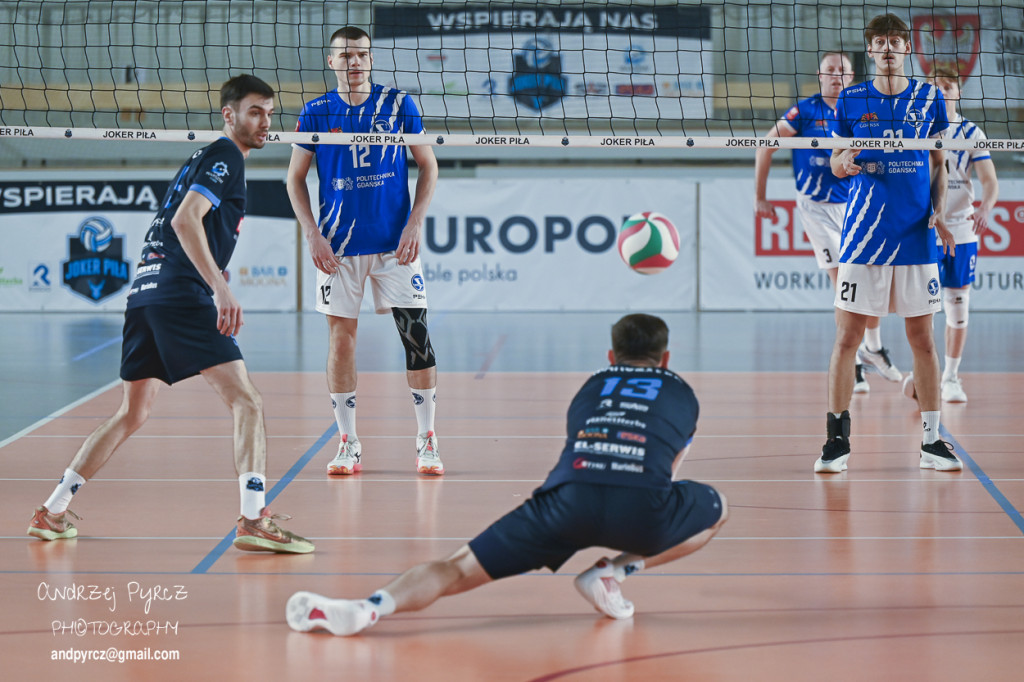 Mecz Jokera Piła ze Stoczniowcem Politechnika Gdańska