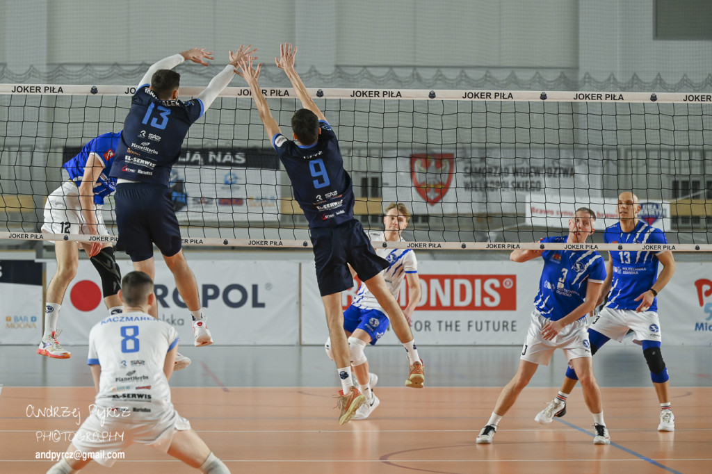 Mecz Jokera Piła ze Stoczniowcem Politechnika Gdańska