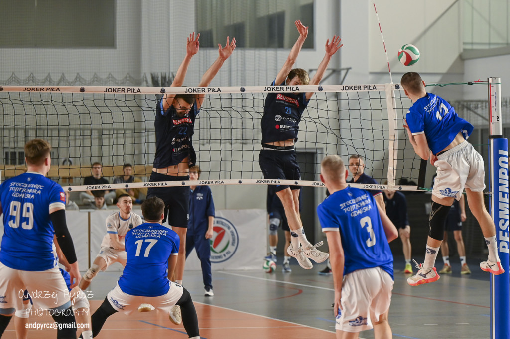 Mecz Jokera Piła ze Stoczniowcem Politechnika Gdańska