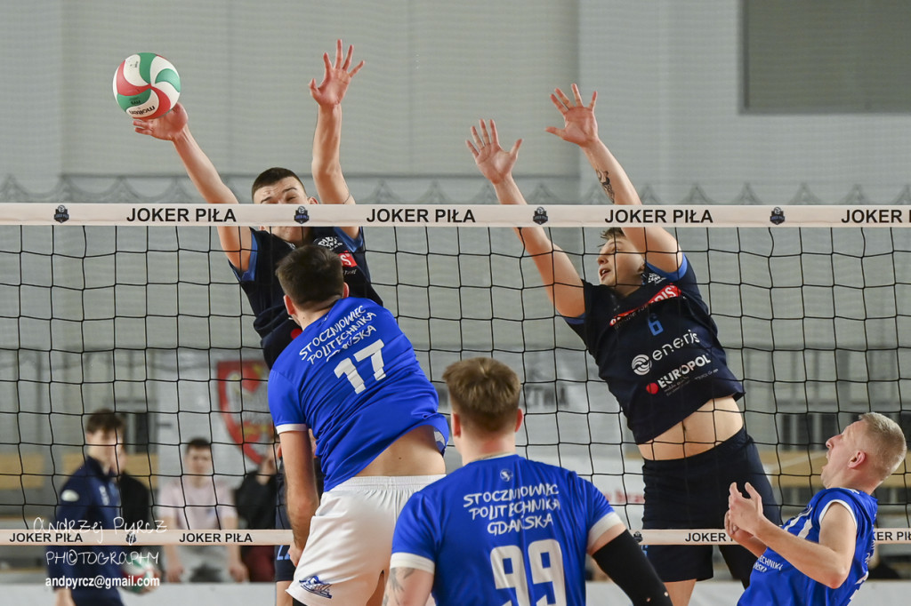 Mecz Jokera Piła ze Stoczniowcem Politechnika Gdańska