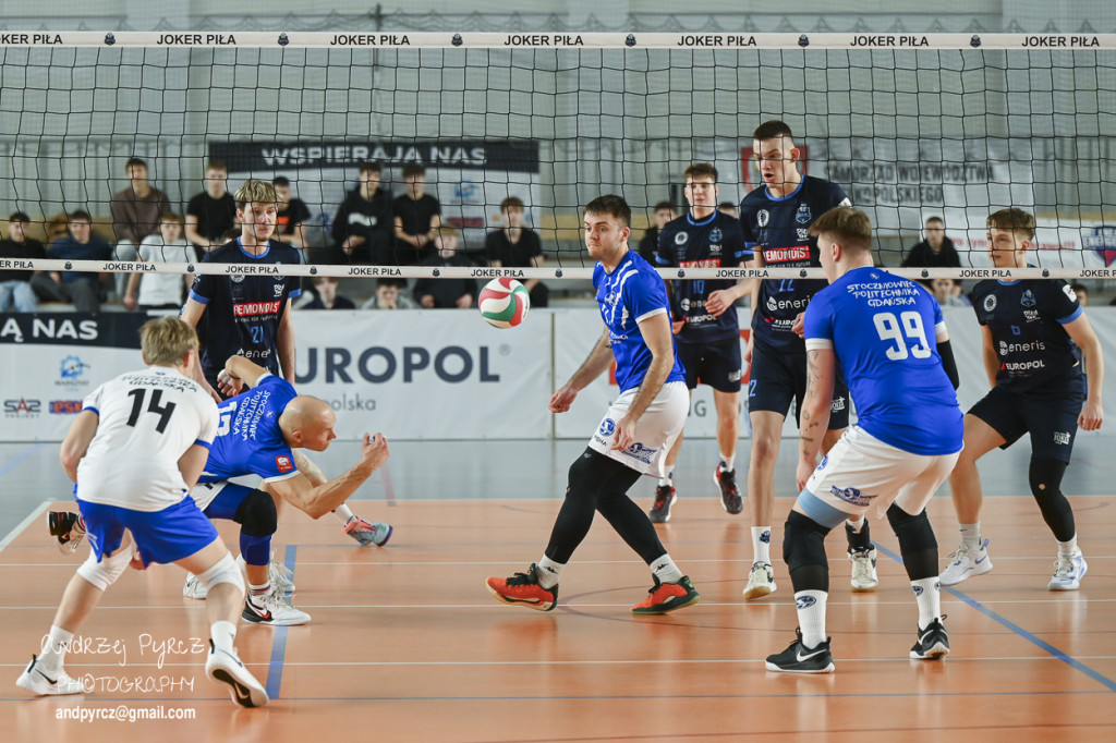 Mecz Jokera Piła ze Stoczniowcem Politechnika Gdańska