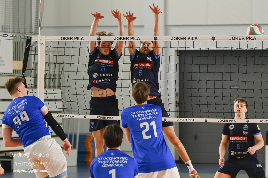 Mecz Jokera Piła ze Stoczniowcem Politechnika Gdańska