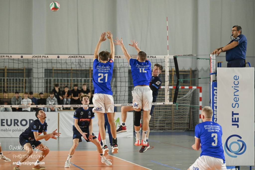 Mecz Jokera Piła ze Stoczniowcem Politechnika Gdańska