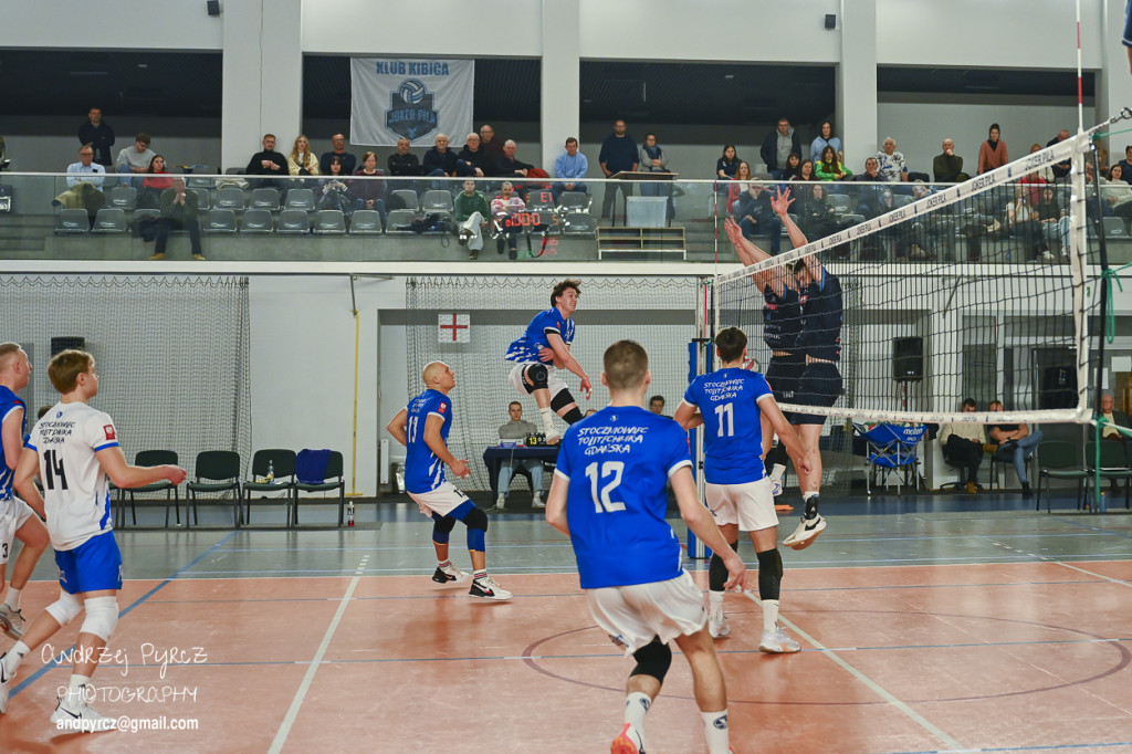 Mecz Jokera Piła ze Stoczniowcem Politechnika Gdańska