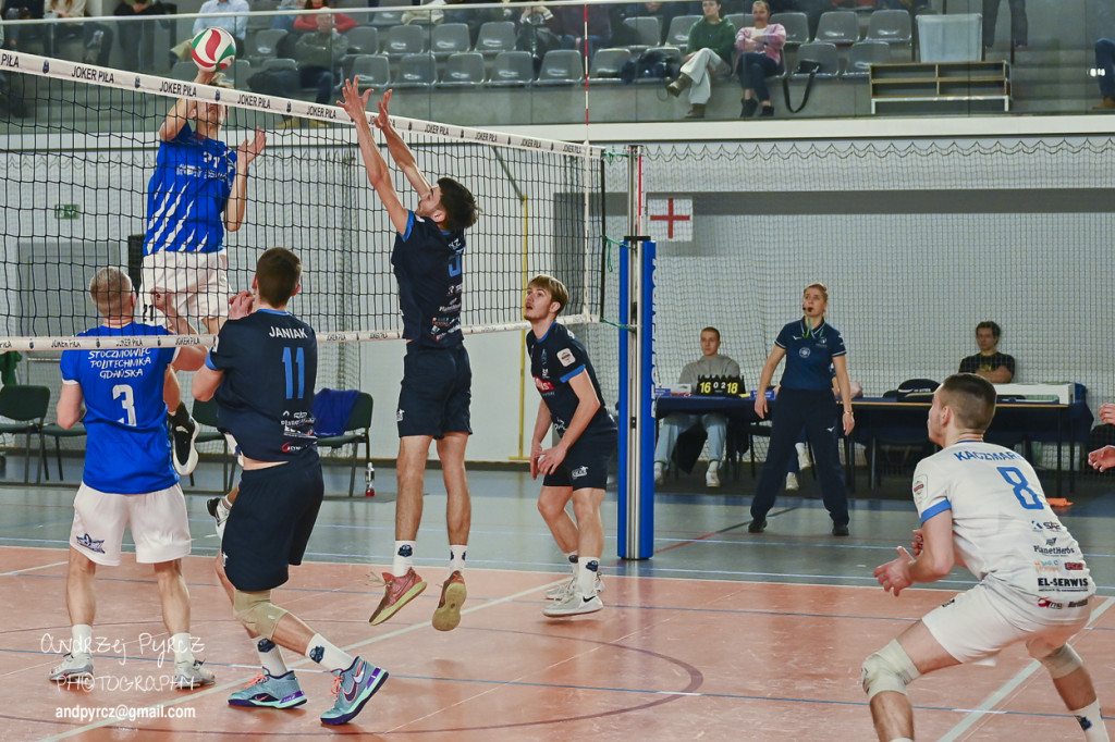 Mecz Jokera Piła ze Stoczniowcem Politechnika Gdańska