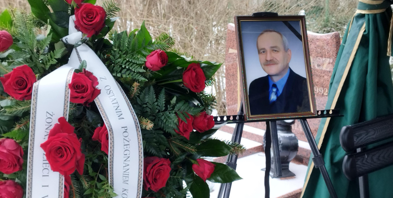 Pogrzeb śp. Czesława Kamińskiego