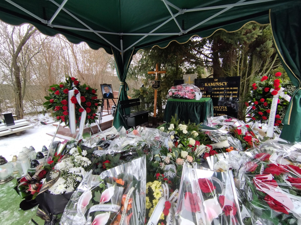 Pogrzeb śp. Czesława Kamińskiego