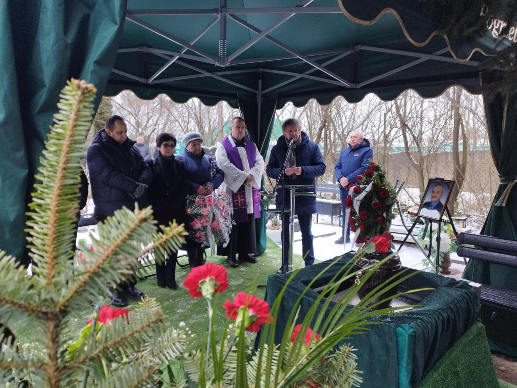 Pogrzeb śp. Czesława Kamińskiego