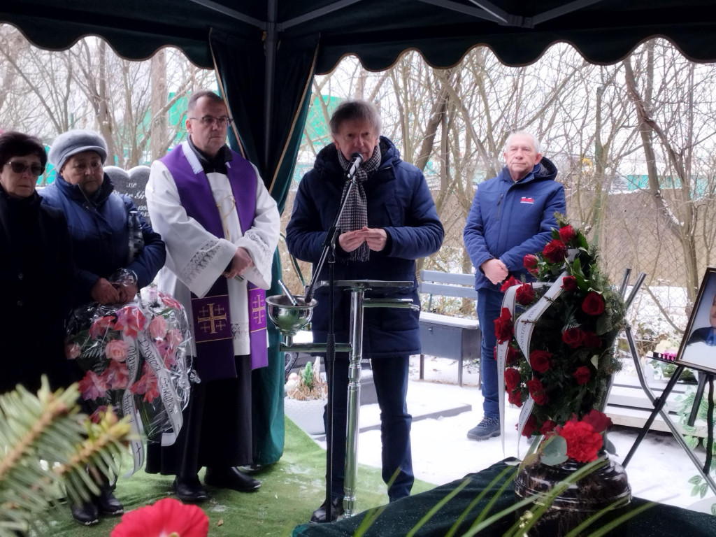 Pogrzeb śp. Czesława Kamińskiego