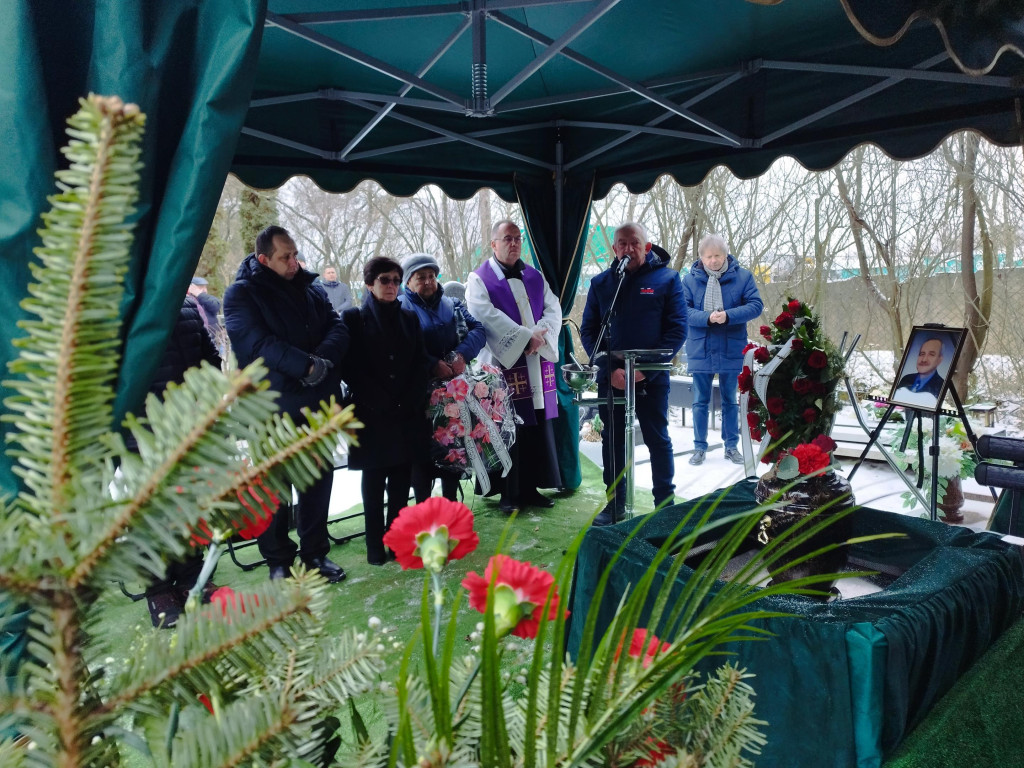 Pogrzeb śp. Czesława Kamińskiego