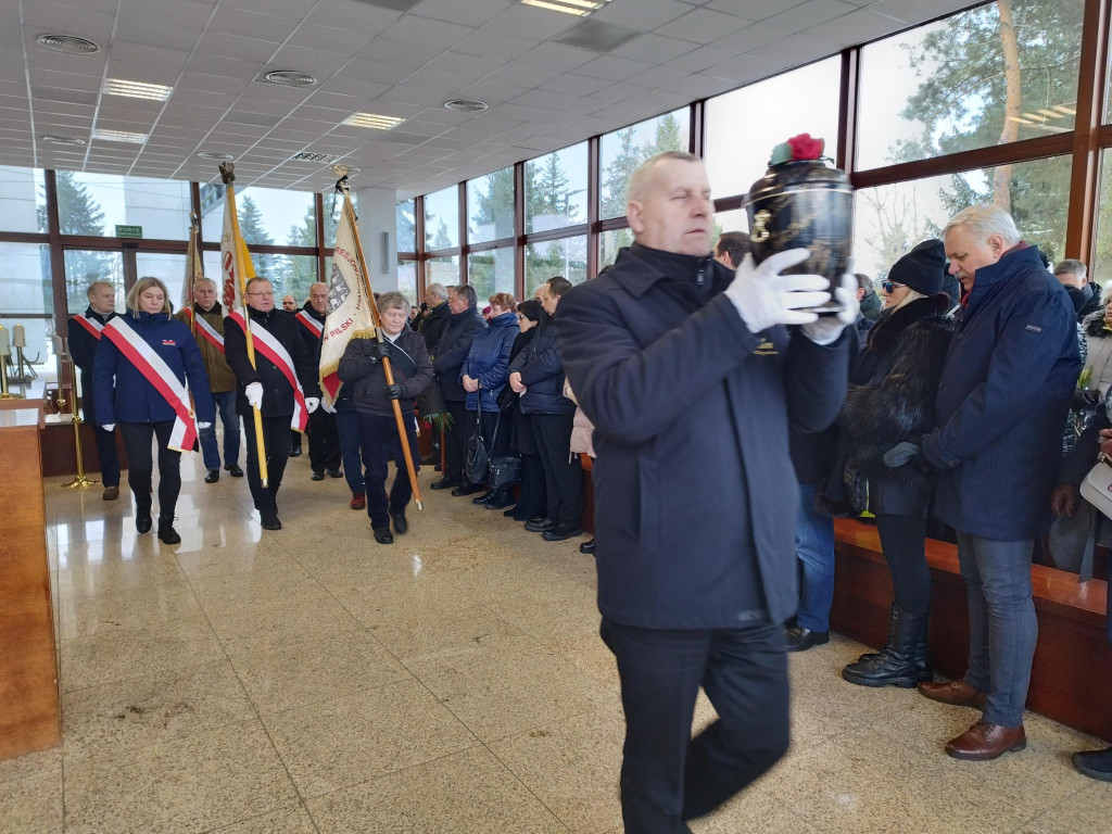 Pogrzeb śp. Czesława Kamińskiego