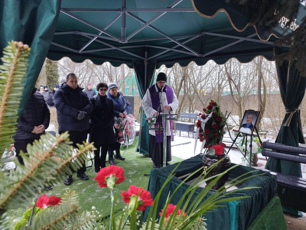 Pogrzeb śp. Czesława Kamińskiego