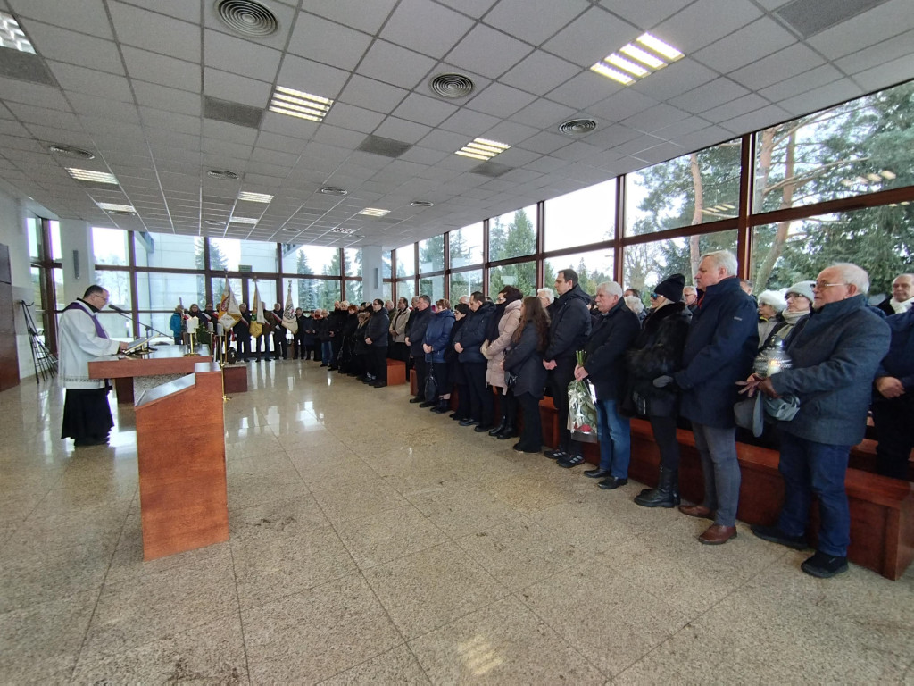 Pogrzeb śp. Czesława Kamińskiego