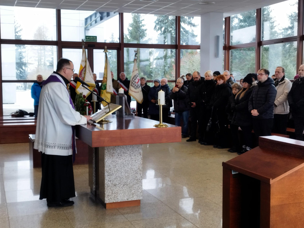 Pogrzeb śp. Czesława Kamińskiego