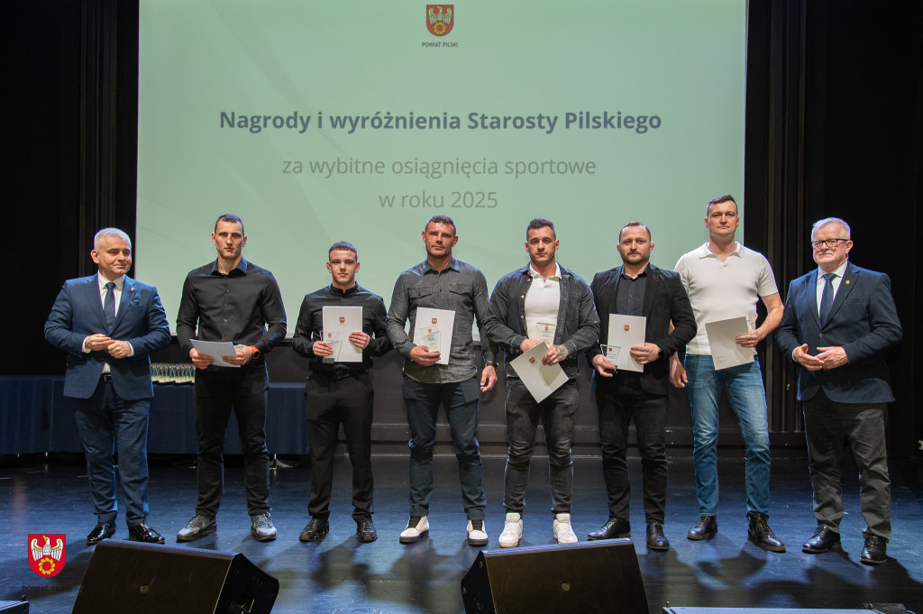 Nagrody Starosty Pilskiego dla sportowców