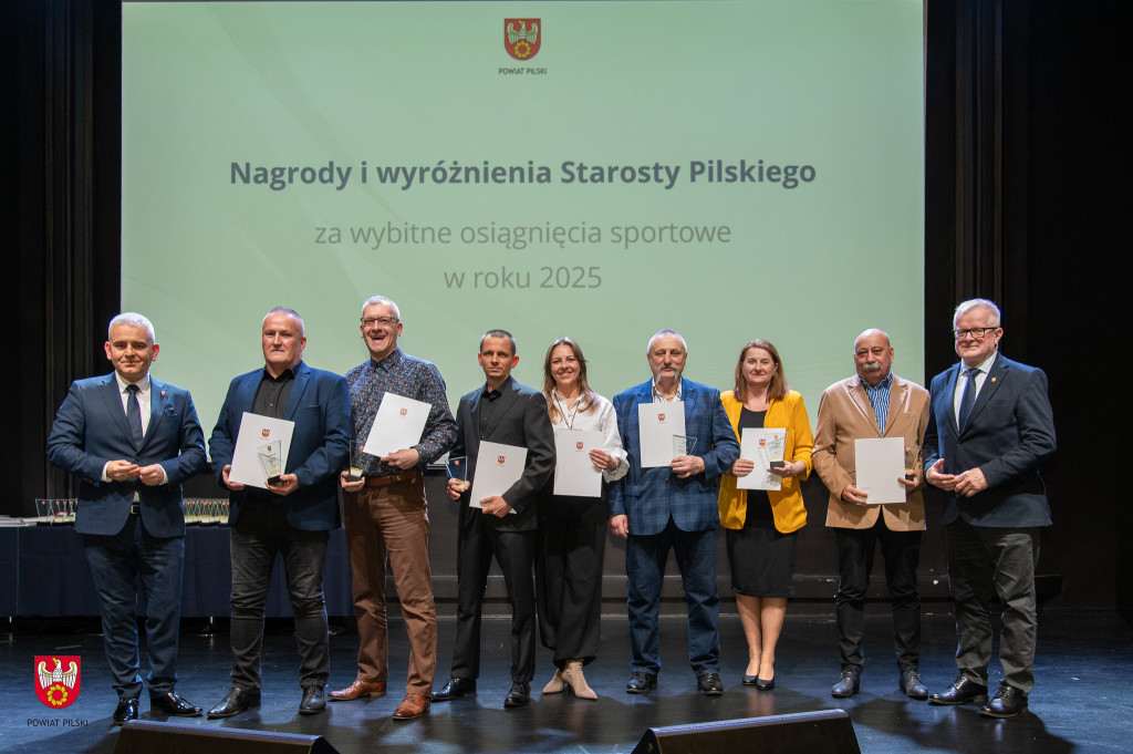 Nagrody Starosty Pilskiego dla sportowców