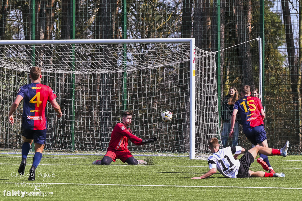 Mecz KP Piła - Sparta Złotów 0:4