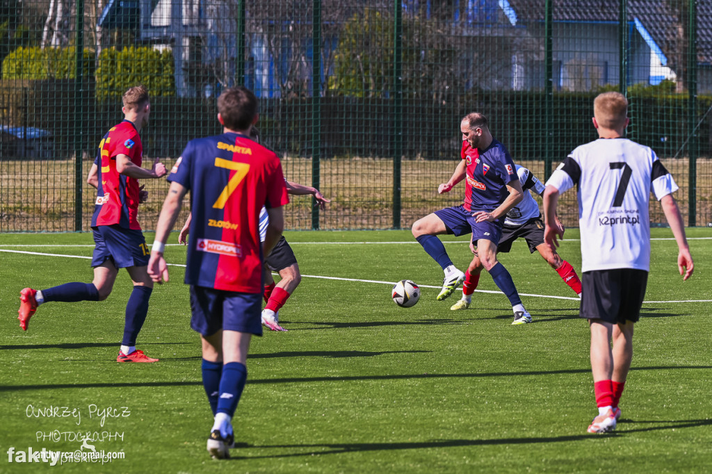 Mecz KP Piła - Sparta Złotów 0:4
