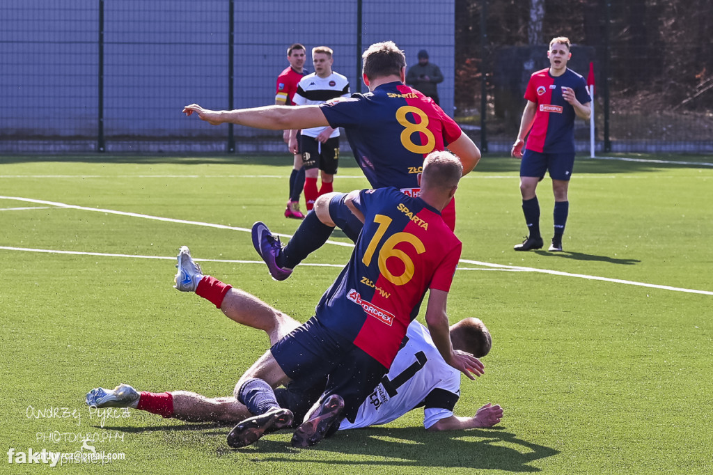 Mecz KP Piła - Sparta Złotów 0:4
